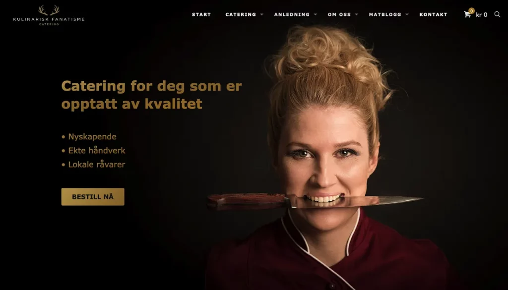 Kulinarisk Fanatisme - Web design, development and SEO